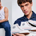 Stylizacje z wysokimi trampkami