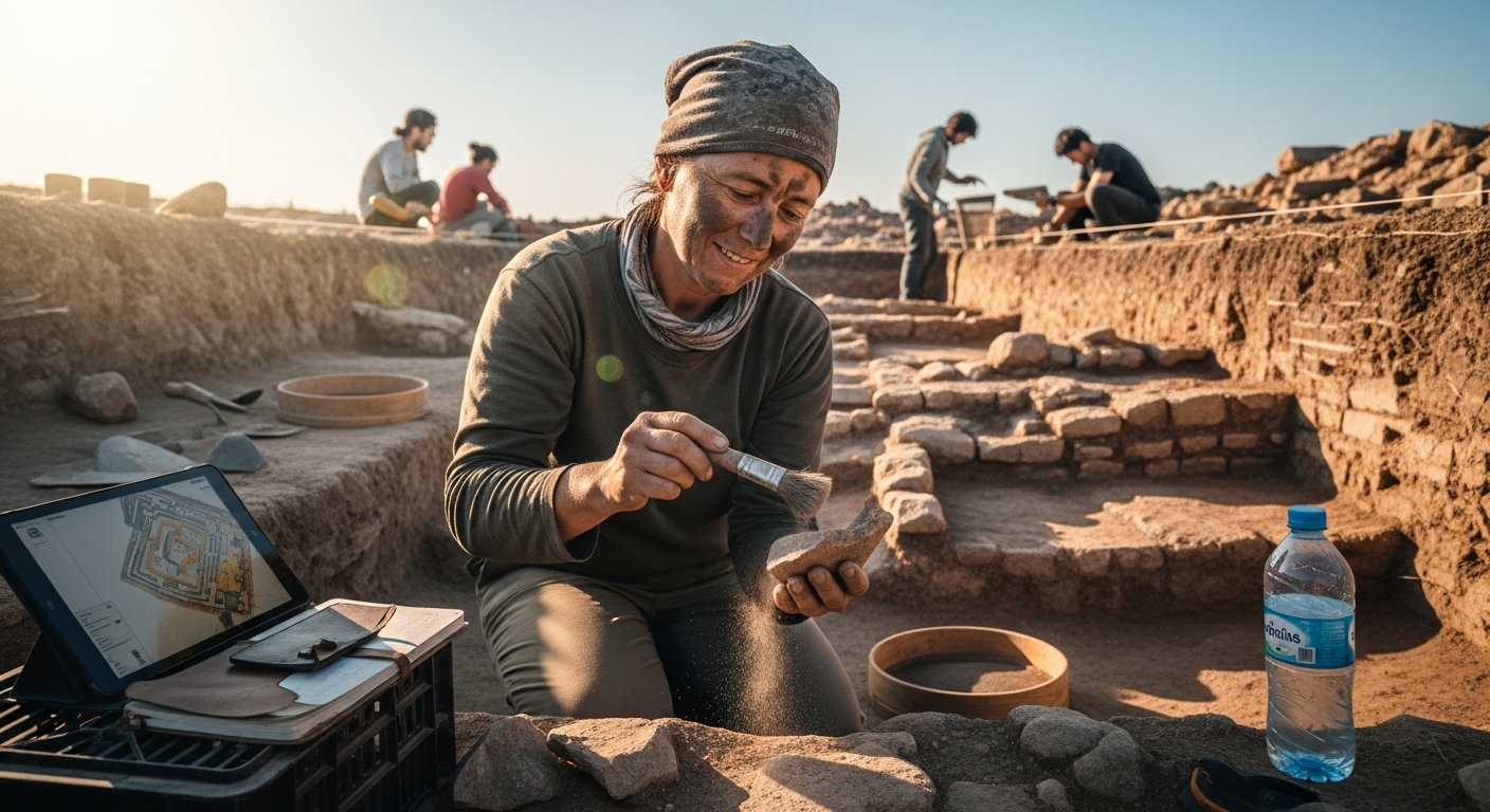 Ile zarabia archeolog?