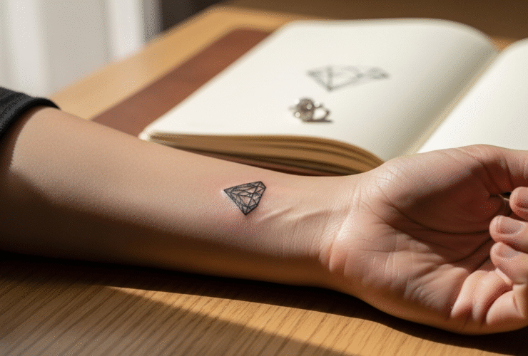 Tatuaż z diamentem – znaczenie