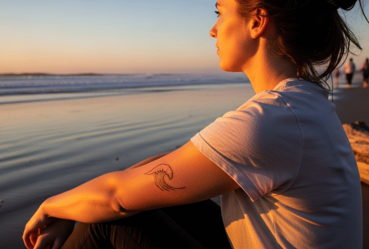 Tatuaż z falą – znaczenie