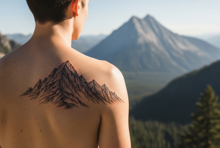 Tatuaż z górami – znaczenie