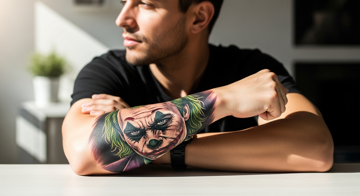 Tatuaż z Jokerem – znaczenie