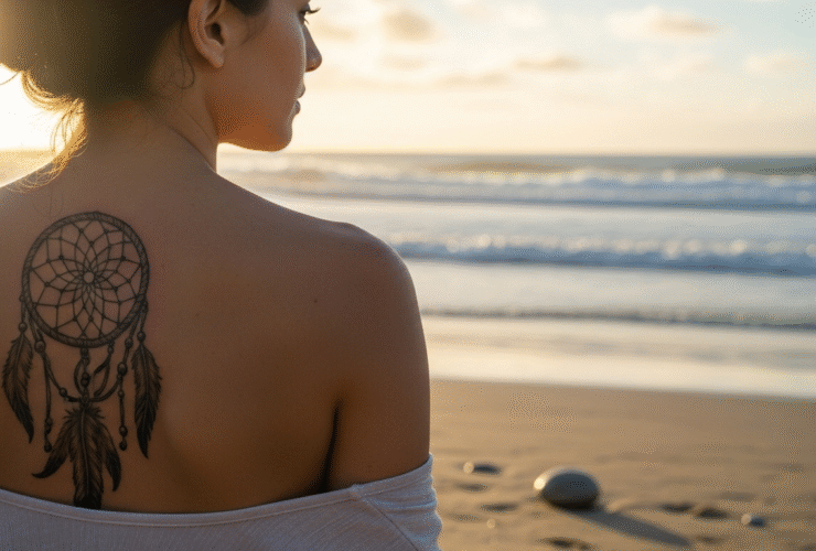 Tatuaż z łapaczem snów – znaczenie