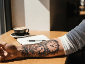 Tatuaż z lwem i zegarem – znaczenie