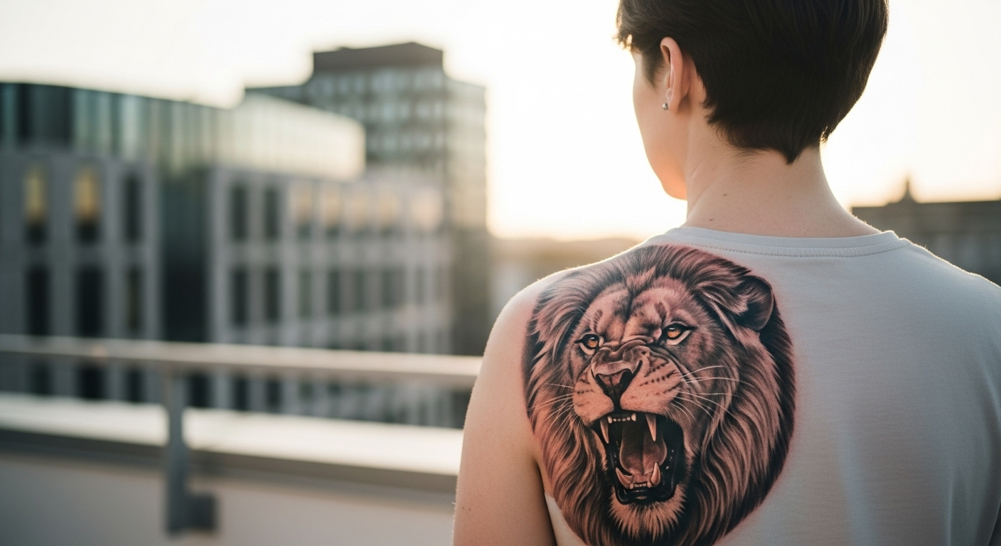 Tatuaż z lwem – znaczenie