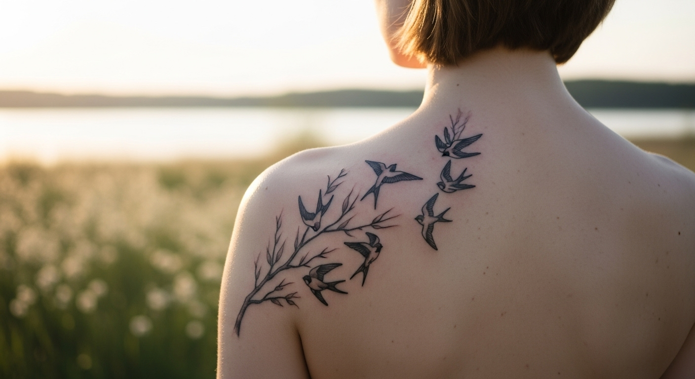 Tatuaż z ptakami – znaczenie