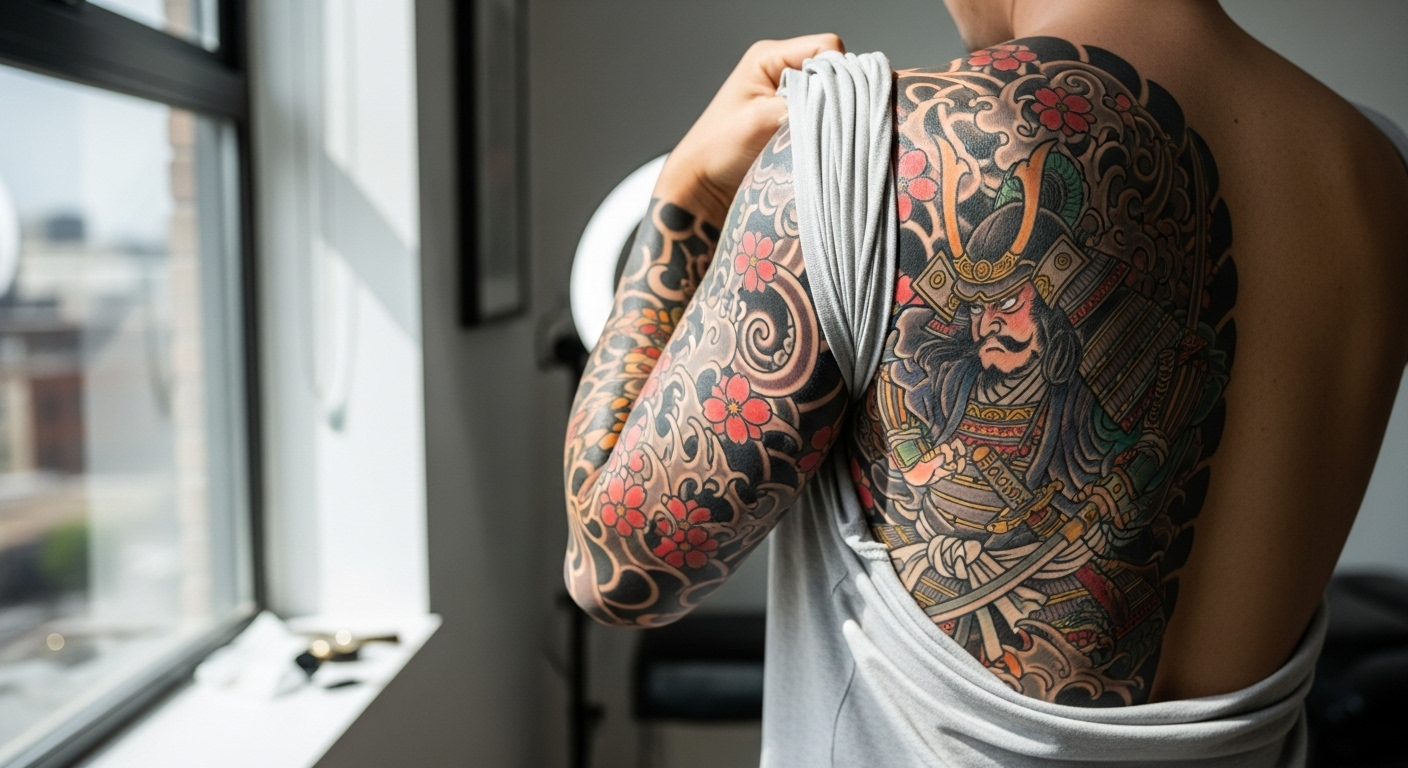 Tatuaż z samurajem – znaczenie