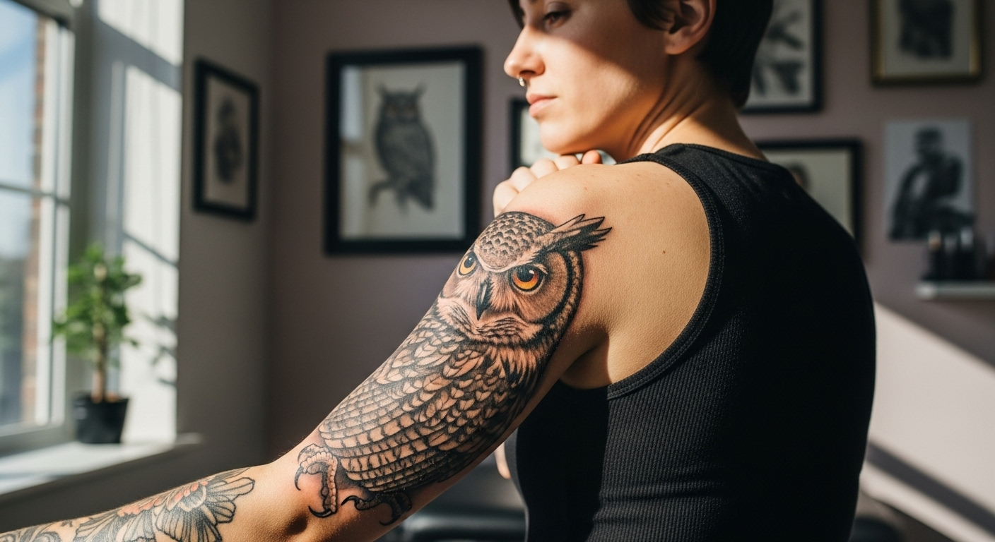 Tatuaż z sową – znaczenie
