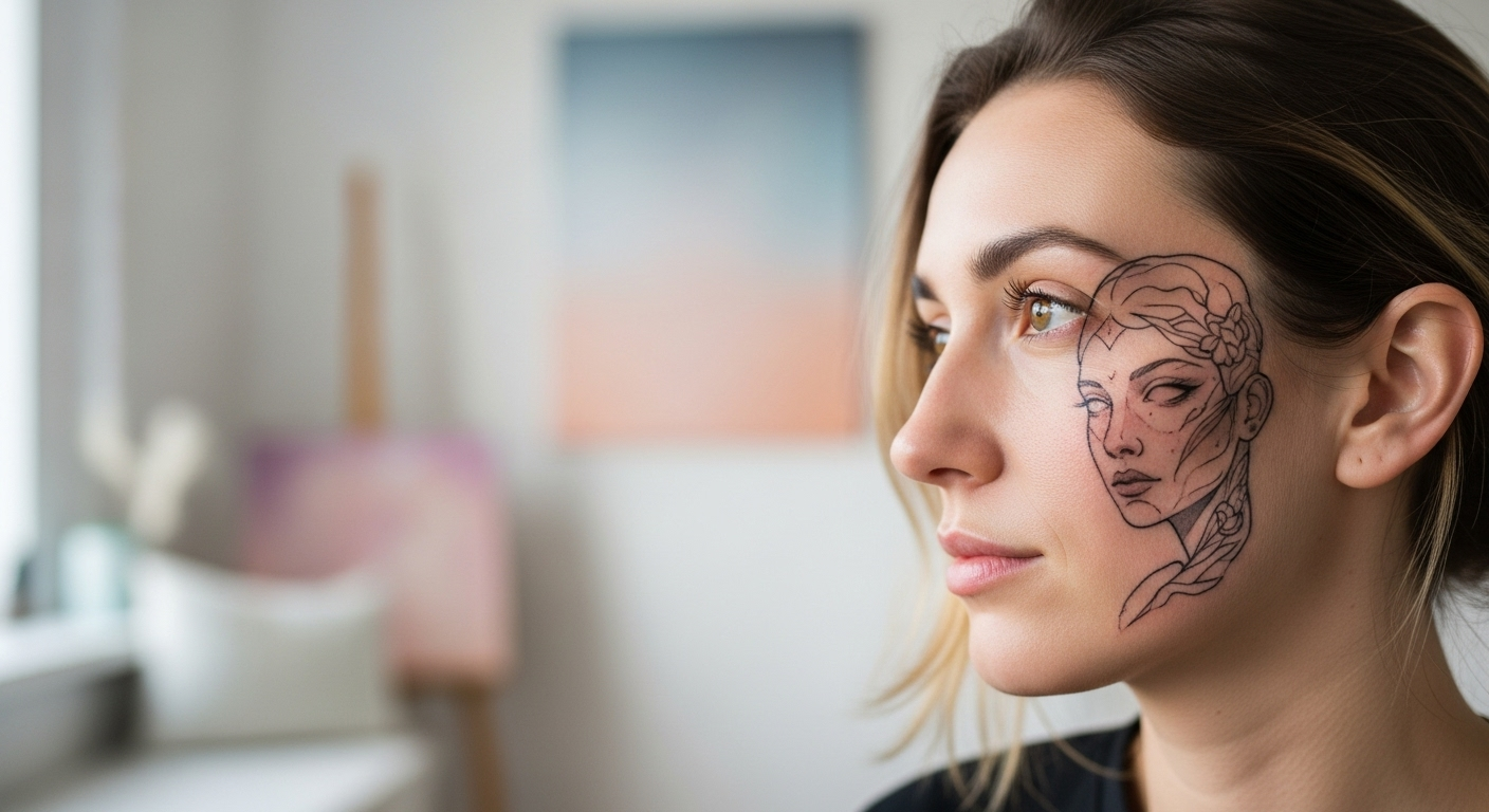 Tatuaż z twarzą dziewczyny – znaczenie