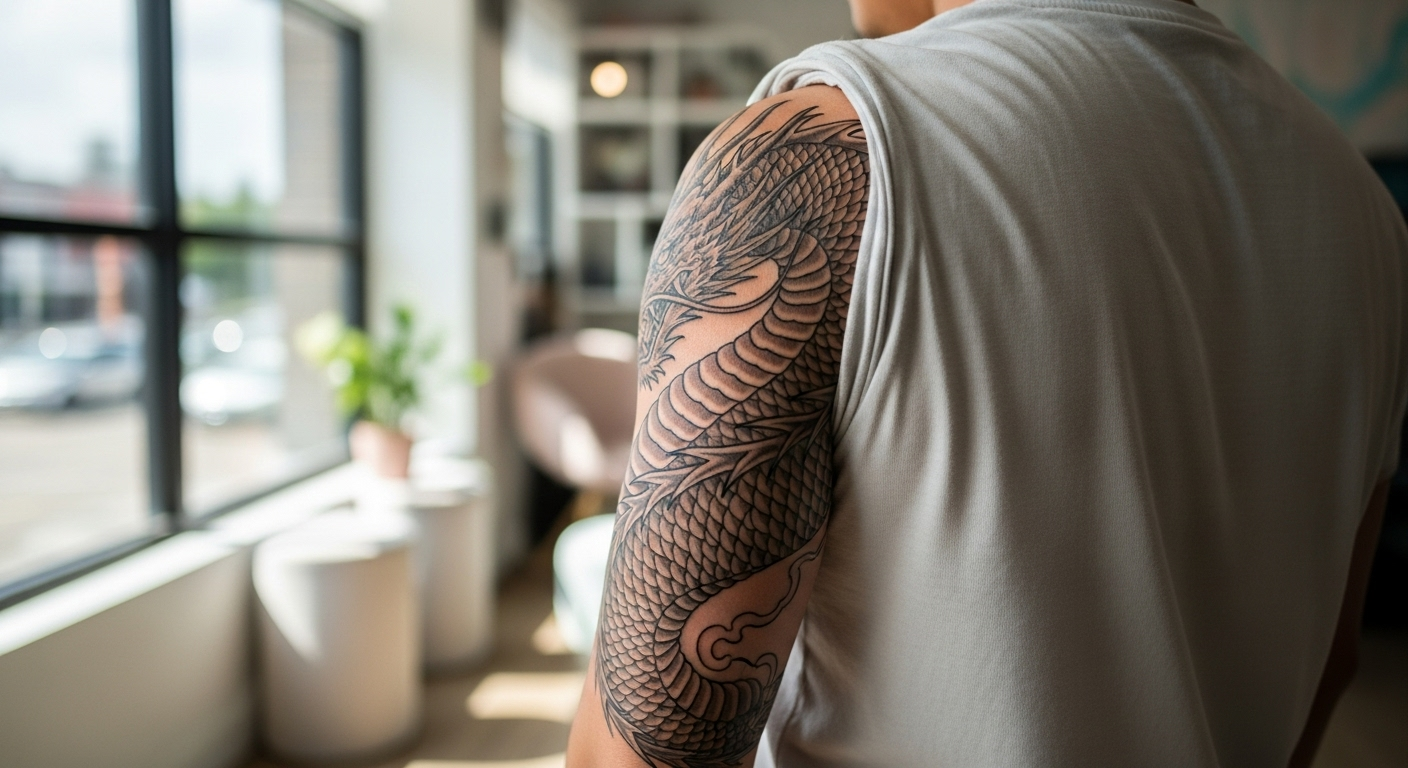 Tatuaż ze smokiem – znaczenie