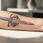 Tatuaż ze sztyletem – znaczenie